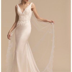 BHLDN Whispers & Echoes Oceana Gown Size 10 12 NEW